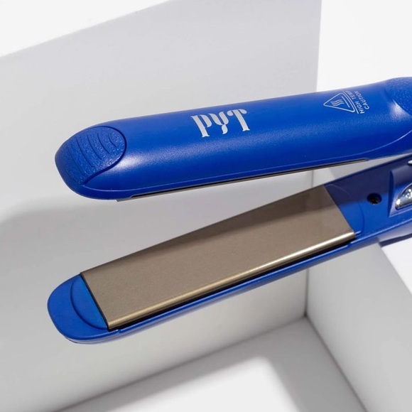 🎀PYT BLUE ZERO FRIZZ DIGITAL STYLER STRAIGHTENER - Picture 3 of 11